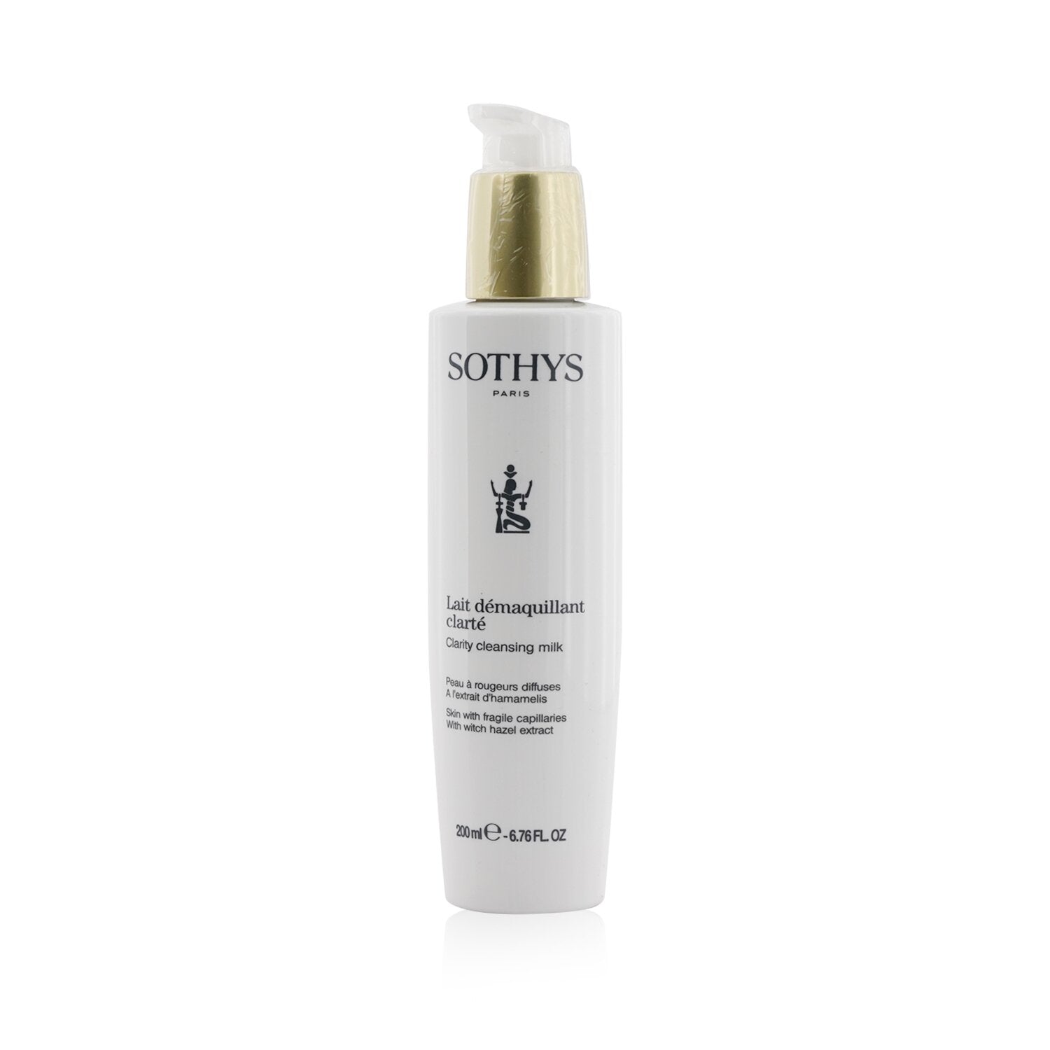 Sothys Clarity Cleansing Milk - For Skin With Fragile Capillaries , With Witch Hazel Extract  200ml/6.76oz