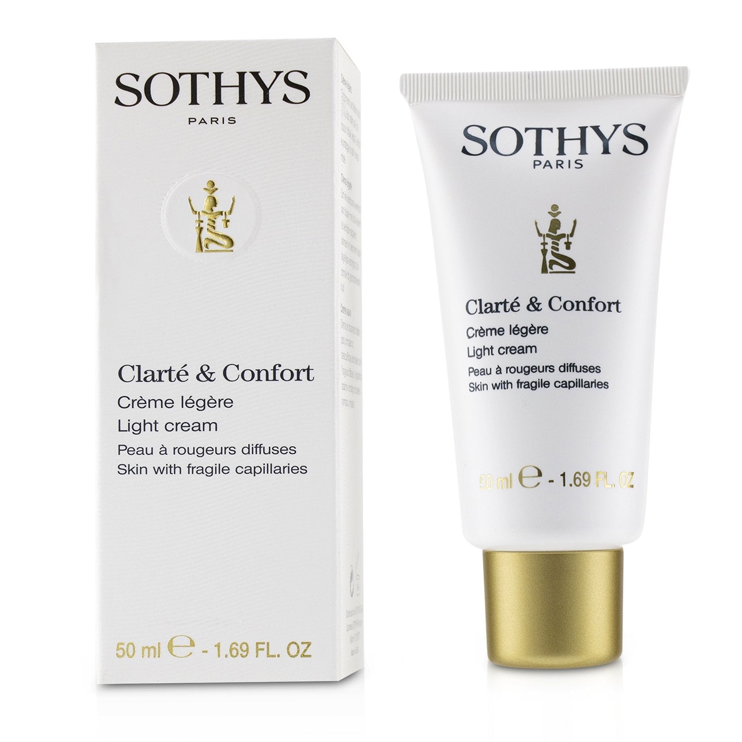 Sothys Clarte & Comfort Light Cream - For Skin With Fragile Capillaries  50ml/1.69oz