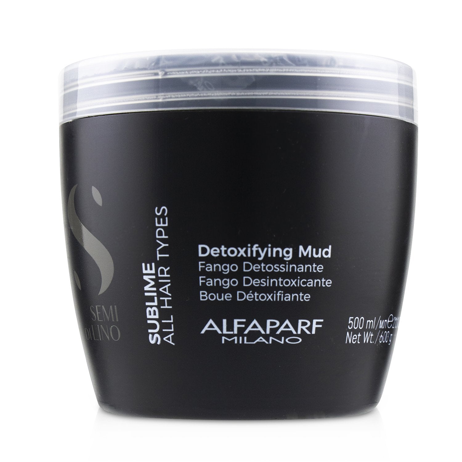 AlfaParf Semi Di Lino Sublime Detoxifying Mud (All Hair Types)  500ml/21.1oz