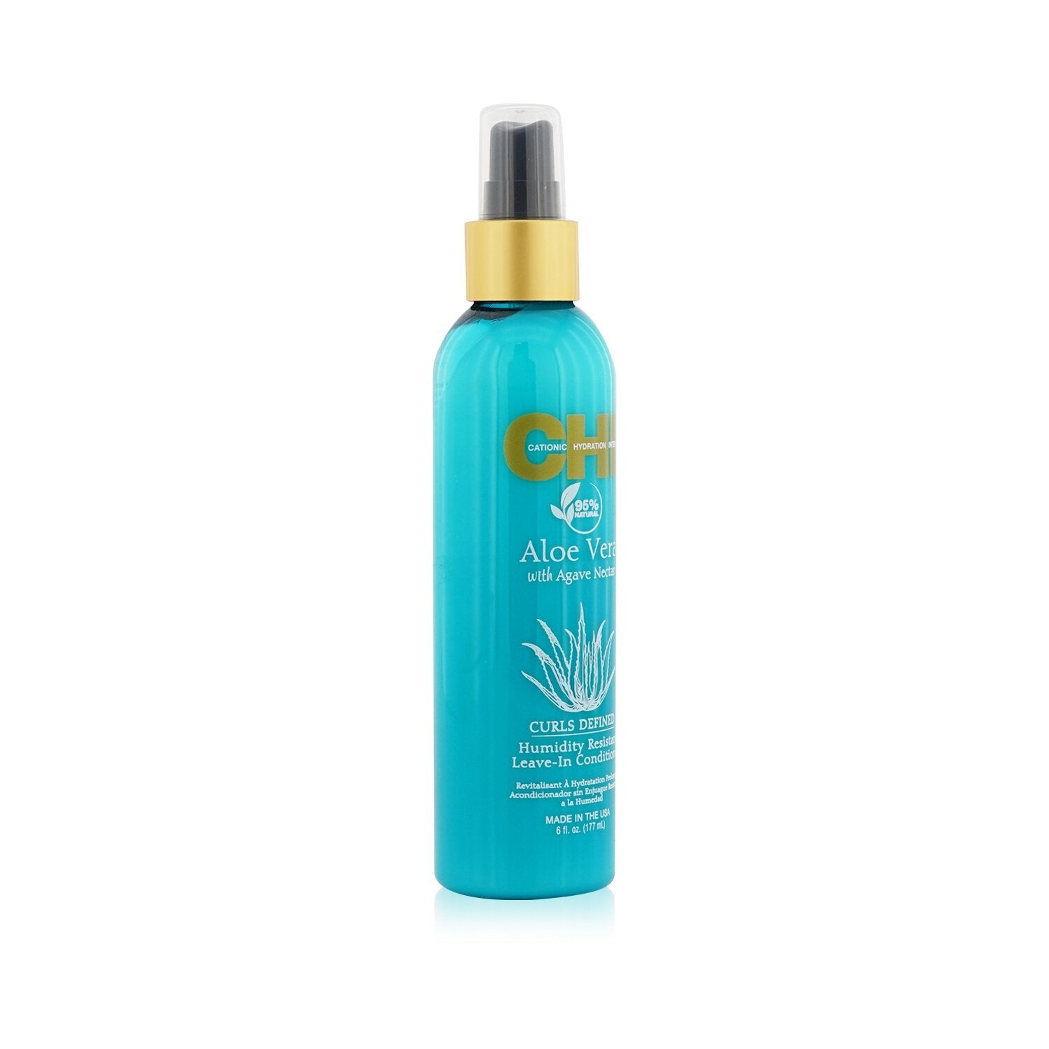 CHI Aloe Vera with Agave Nectar Curls Defined Humidity Resistant Leave-In Conditioner  177ml/6oz