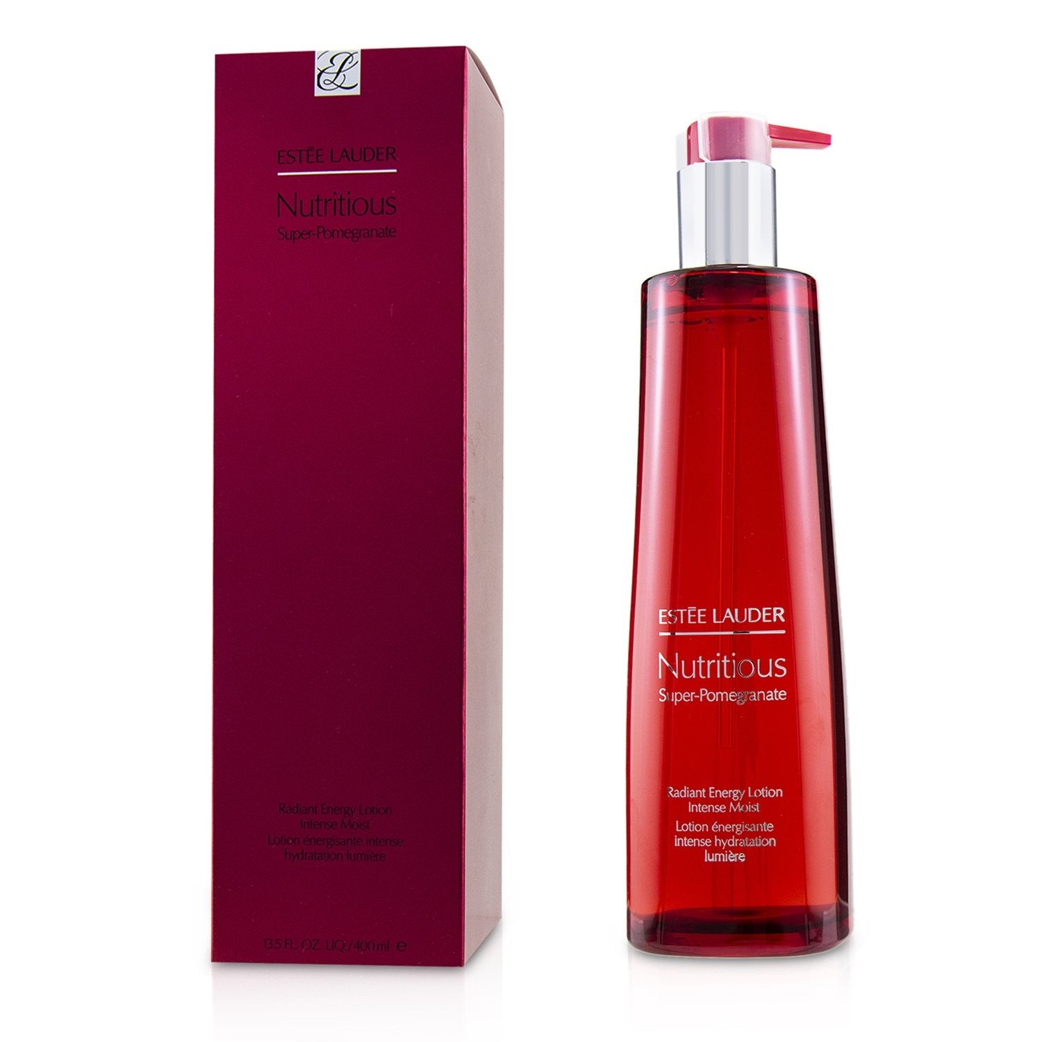 Estee Lauder Nutritious Super-Pomegranate Radiant Energy Lotion - Intense Moist (Limited Edition)  400ml/13.5oz