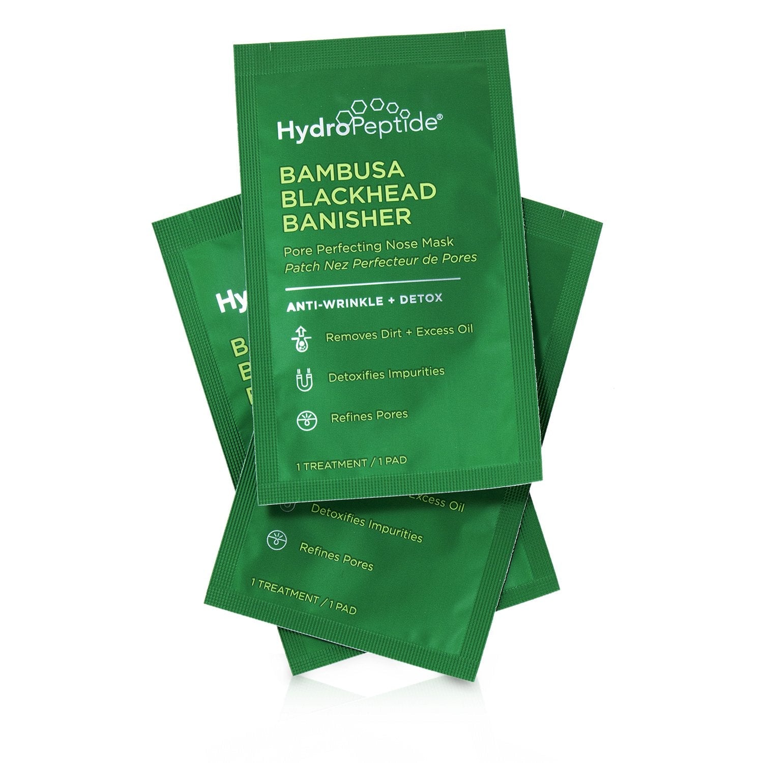 HydroPeptide Bambusa Blackhead Banisher Pore Perfecting Nose Mask  8sheets