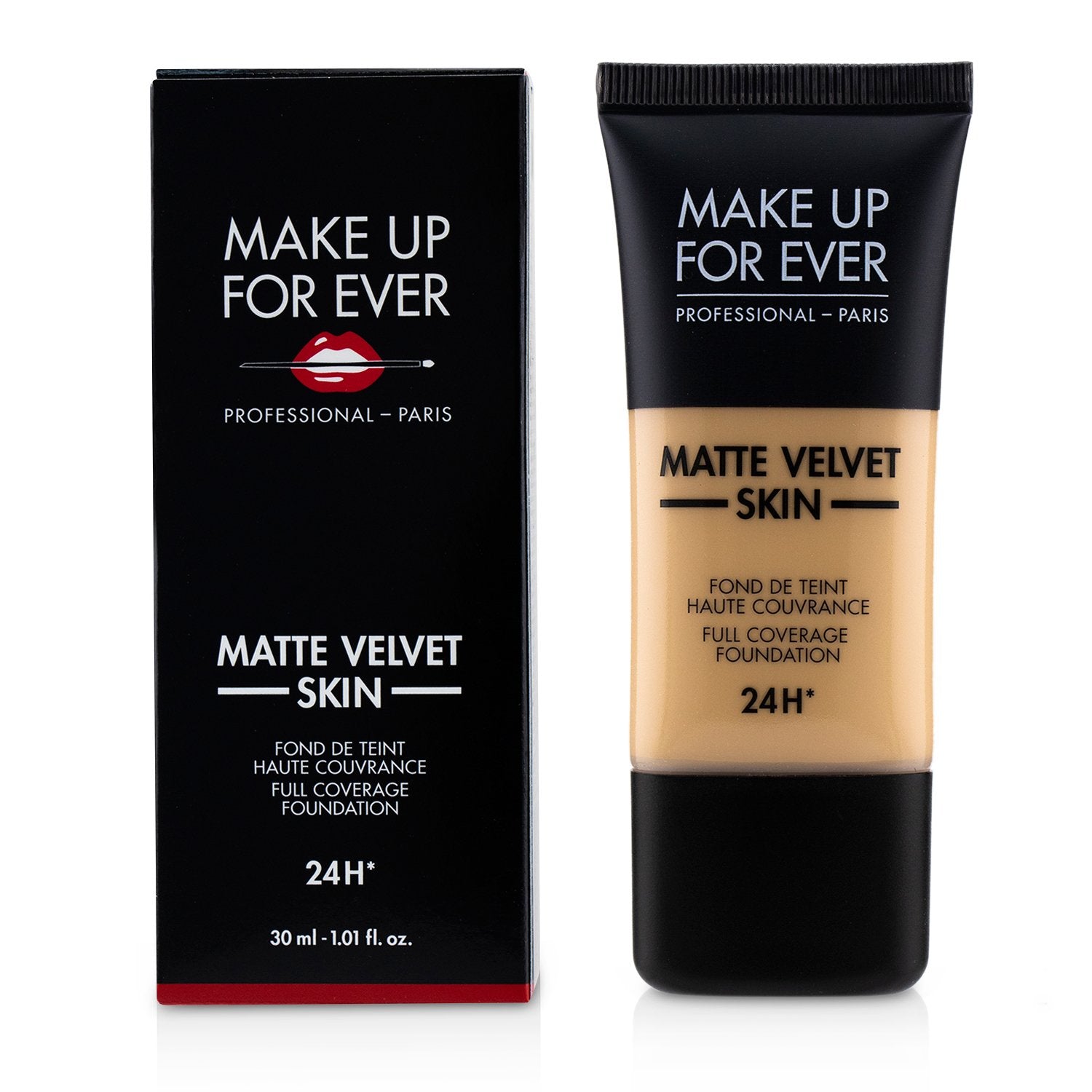 Make Up For Ever Matte Velvet Skin Full Coverage Foundation - # Y305 (Soft Beige)  30ml/1oz