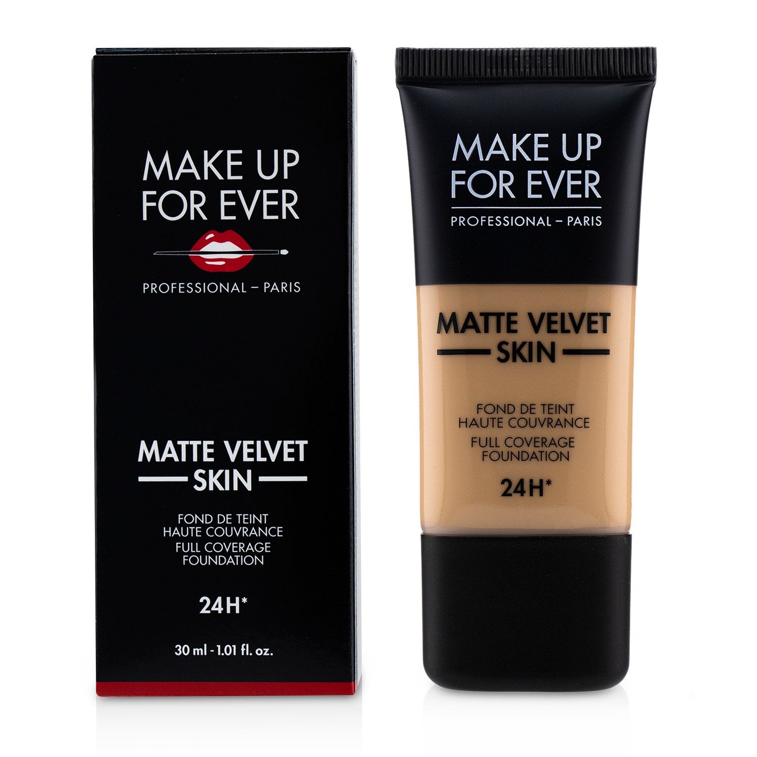 Make Up For Ever Matte Velvet Skin Full Coverage Foundation - # R370 (Medium Beige)  30ml/1oz