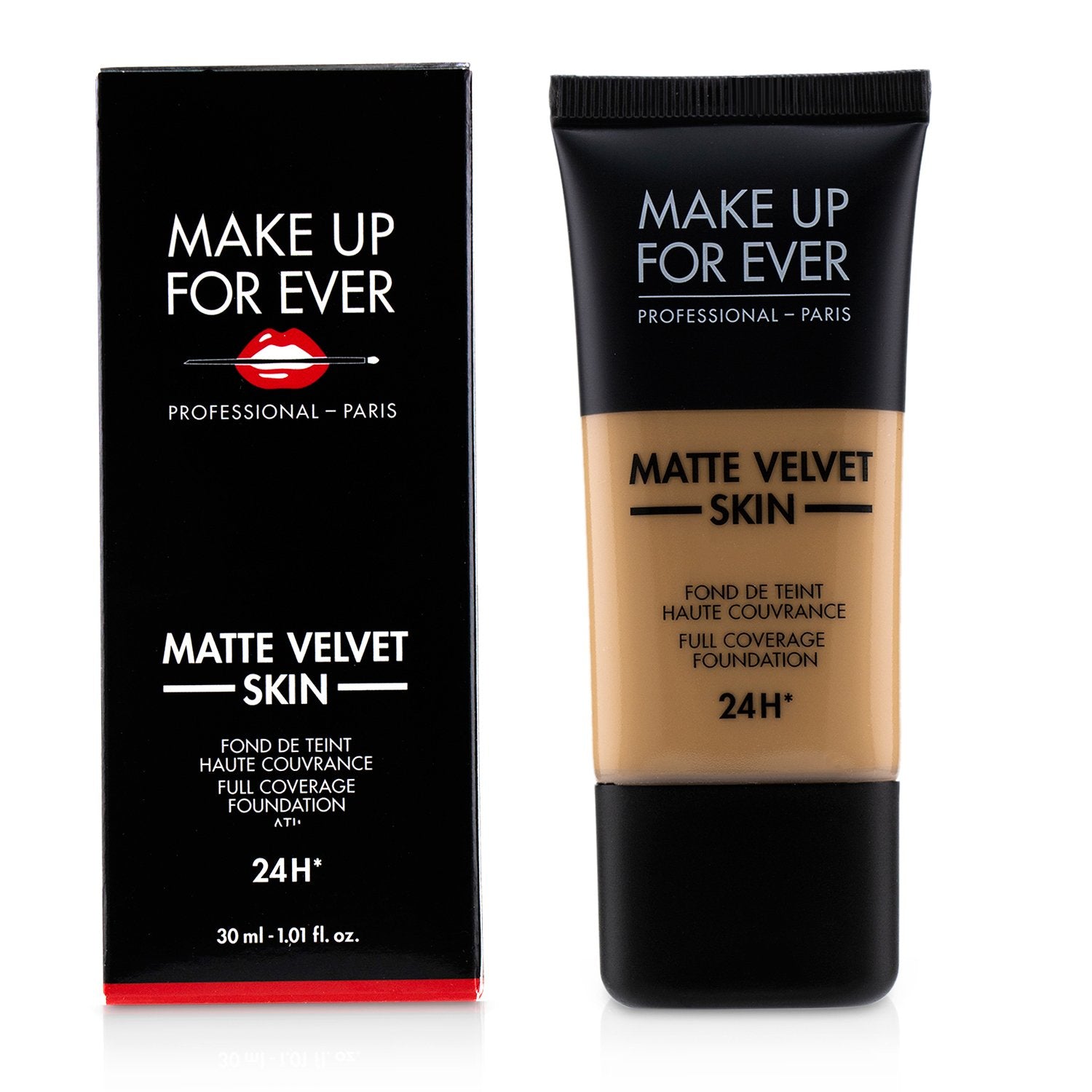 Make Up For Ever Matte Velvet Skin Full Coverage Foundation - # Y375 (Golden Sand)  30ml/1oz