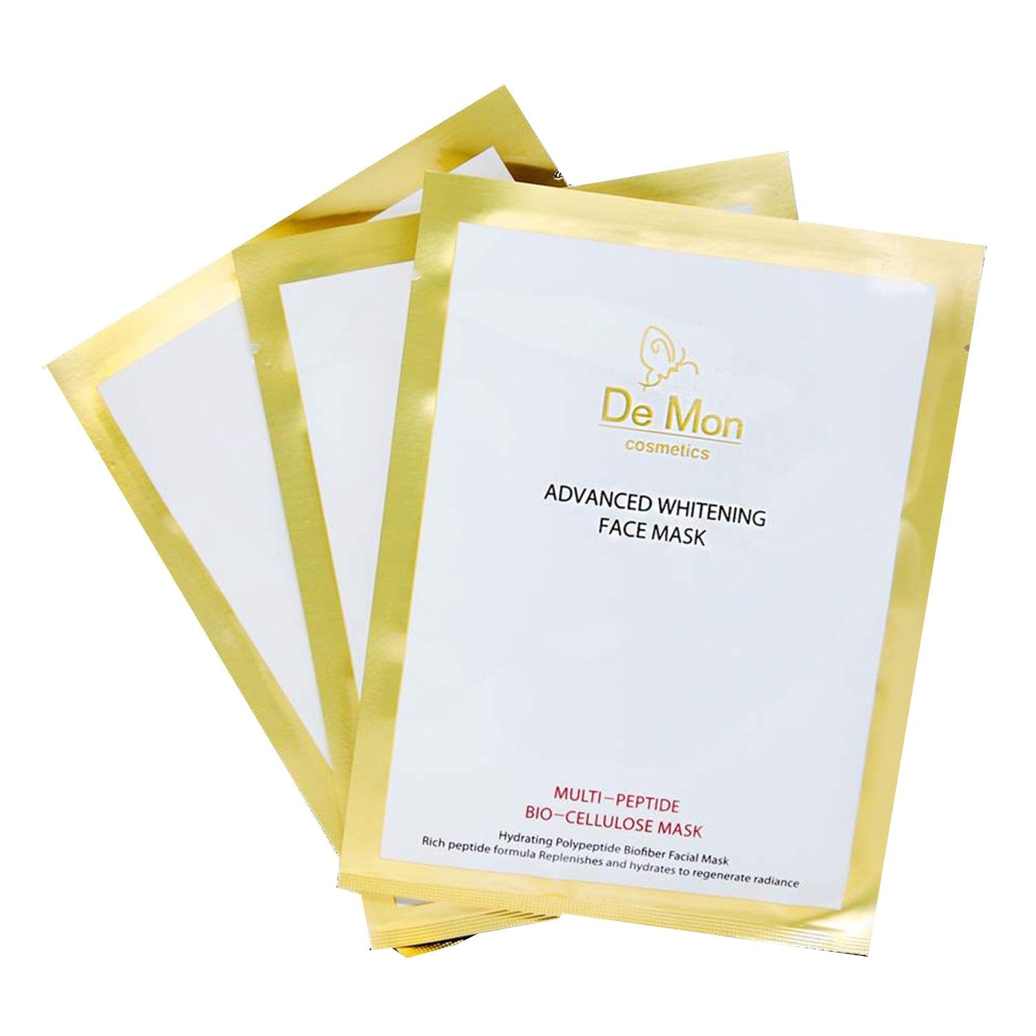 DeMon Advanced Whitening Face Mask (Multi-Functional Whitening & Moisturizing)  3x25ml/0.8oz