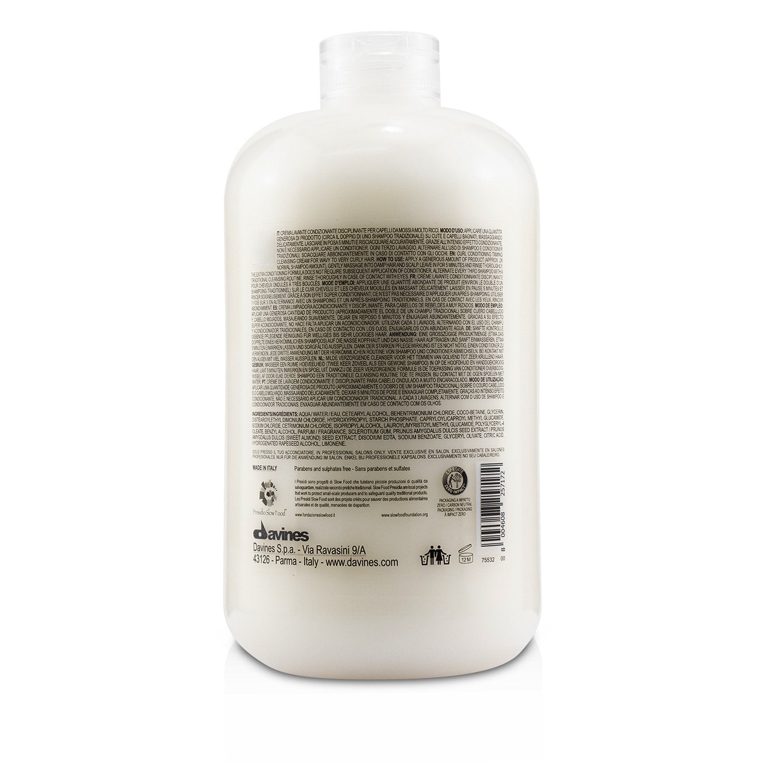 Davines Love Curl Cleansing Cream  500ml/16.9oz