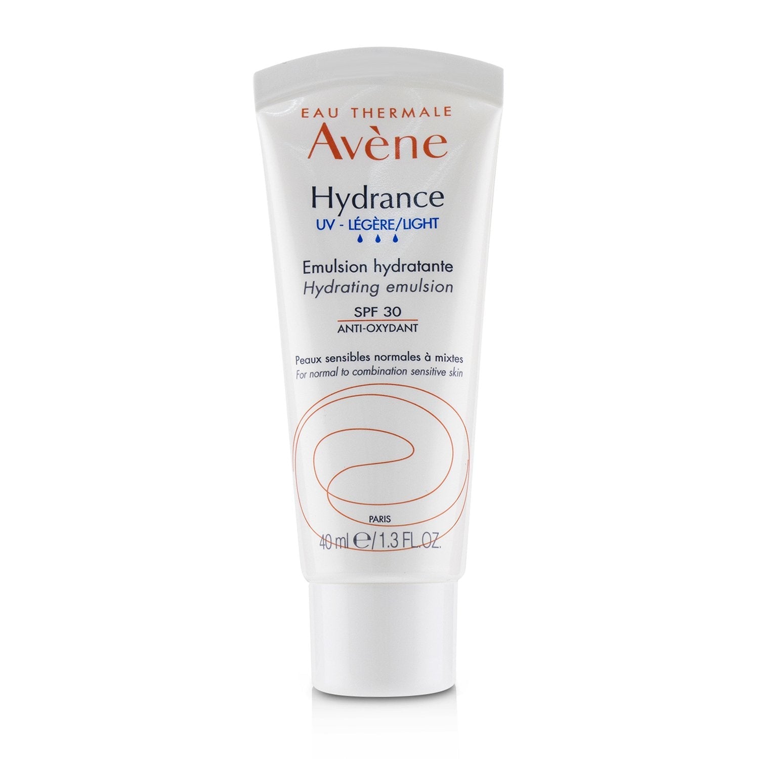 Avene Hydrance UV LIGHT Hydrating Emulsion SPF 30 - For Normal to Combination Sensitive Skin  40ml/1.3oz