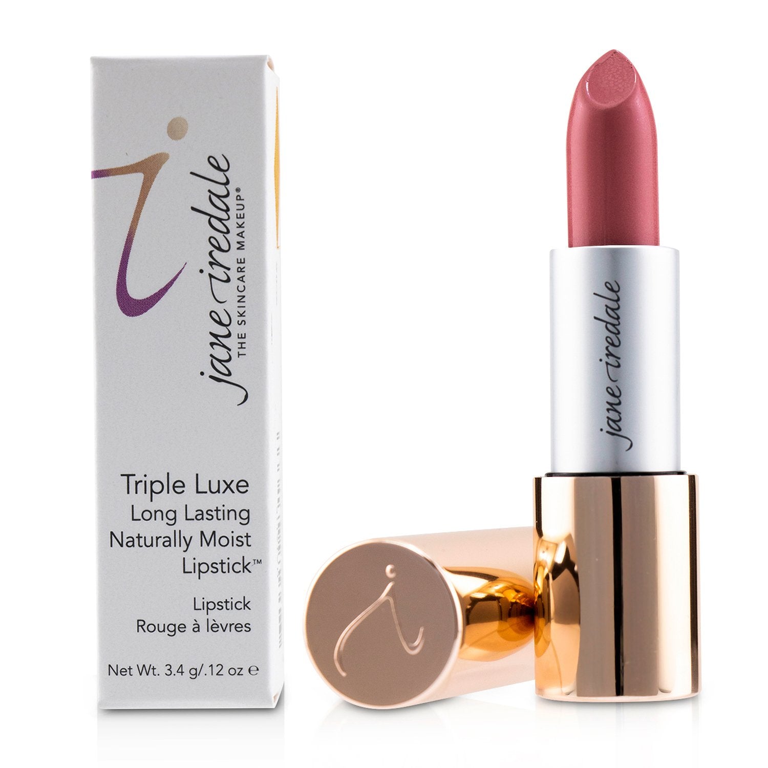 Jane Iredale Triple Luxe Long Lasting Naturally Moist Lipstick - # Tania (Bubblegum Pink)  3.4g/0.12oz