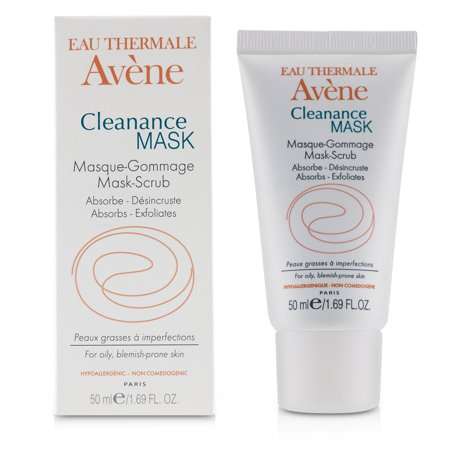 Avene Cleanance MASK Mask-Scrub - For Oily, Blemish-Prone Skin  50ml/1.69oz