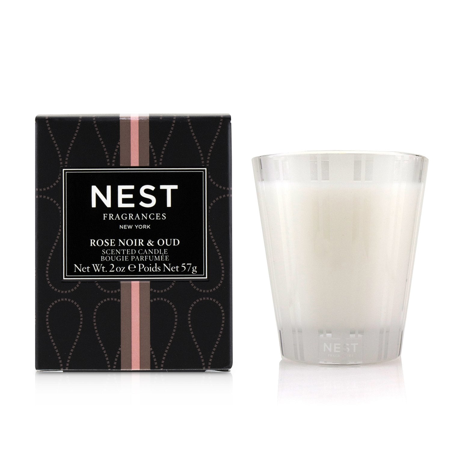 Nest Scented Candle - Rose Noir & Oud  57g/2oz