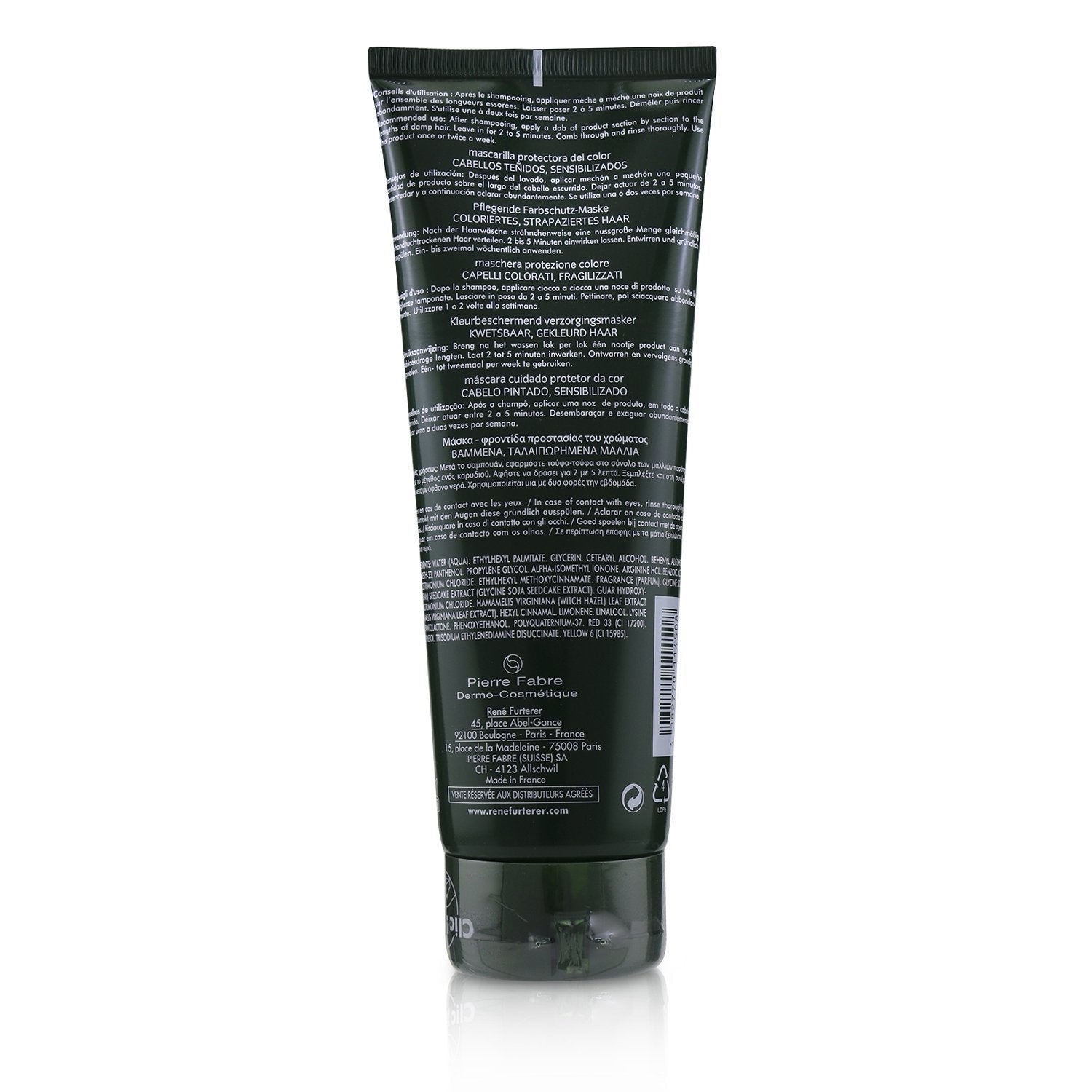 Rene Furterer Okara Color Color Protection Mask - Color-Treated, Damaged Hair (Salon Product)  250ml/8.4oz