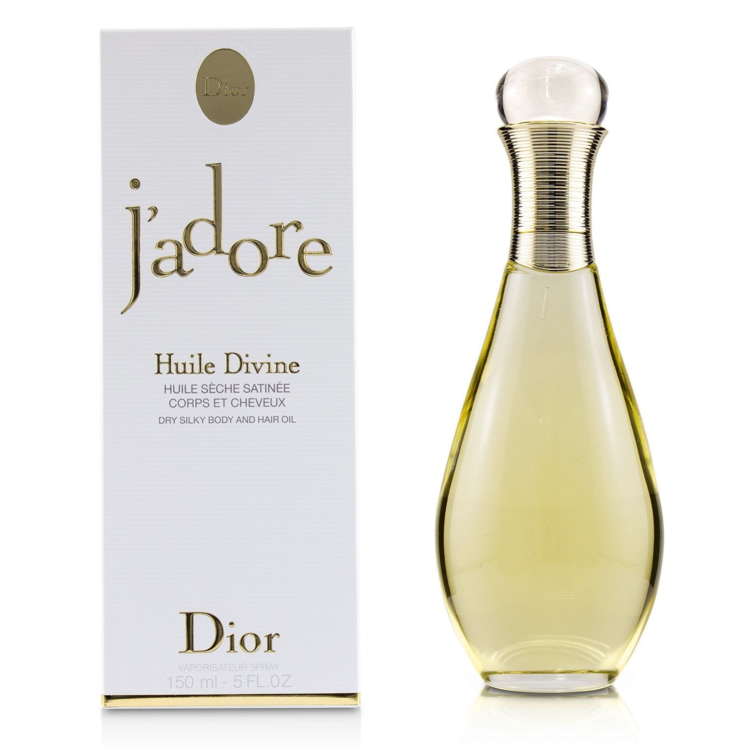 Christian Dior J'Adore Huile Divine Dry Silky Body And Hair Oil  150ml/5oz