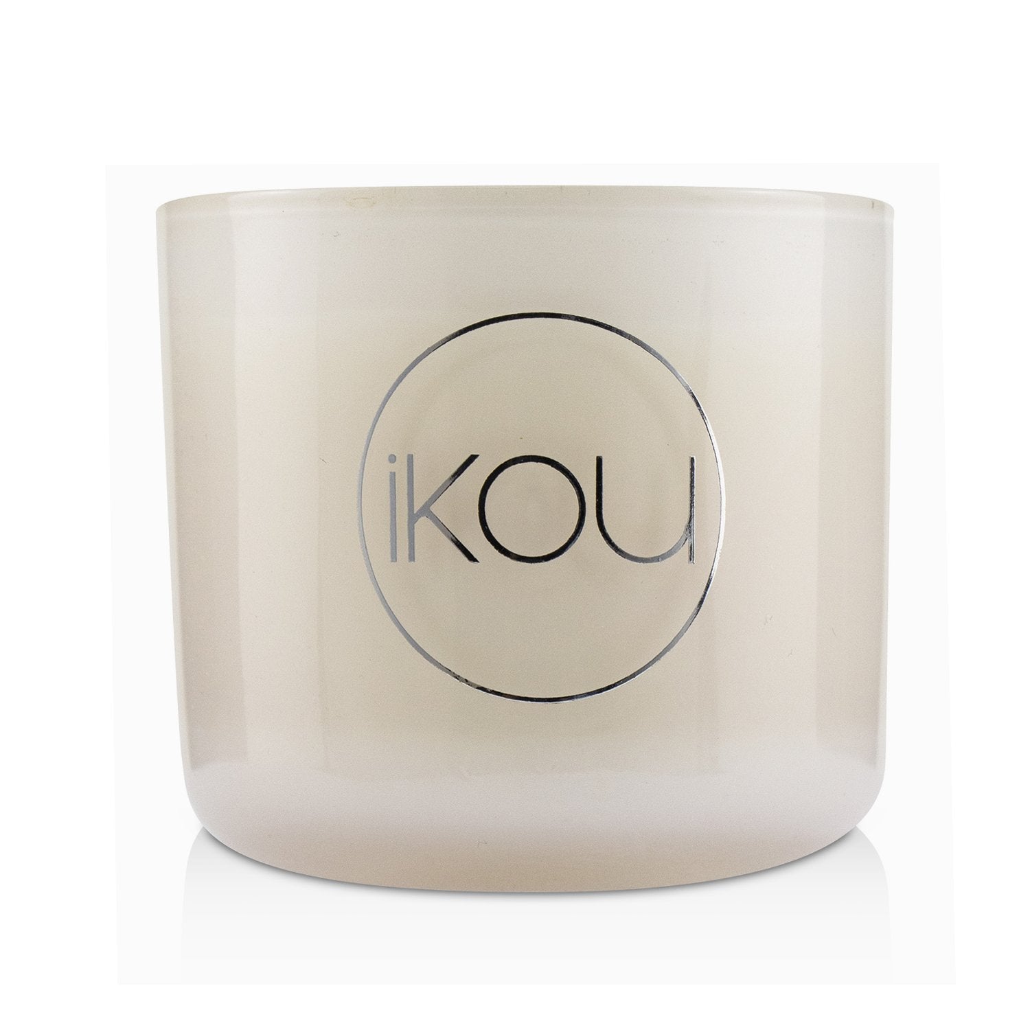 iKOU Essentials Aromatherapy Natural Wax Candle Glass - Joy (Australian White Flannel Flower)  85g