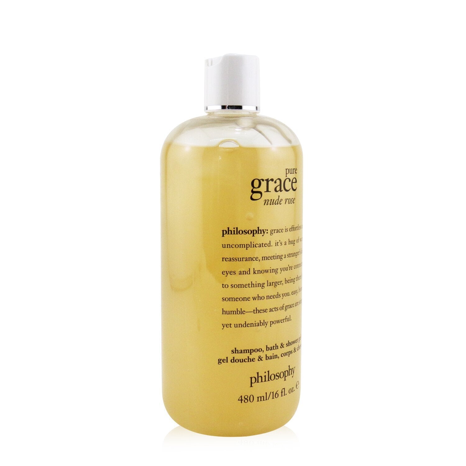 Philosophy Pure Grace Nude Rose Shampoo, Bath & Shower Gel  480ml/16oz