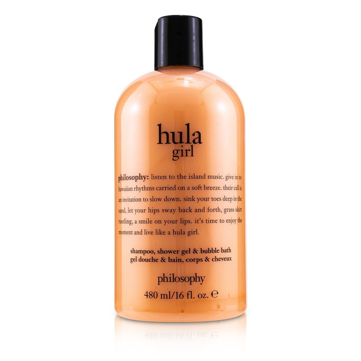 Philosophy Hula Girl Shampoo, Shower Gel & Bubble Bath  480ml/16oz