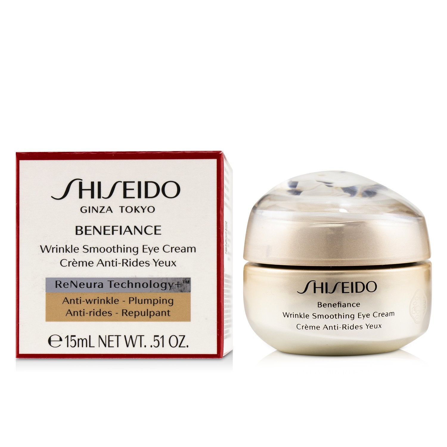 Shiseido Benefiance Wrinkle Smoothing Eye Cream (Unboxed)  15ml/0.51oz