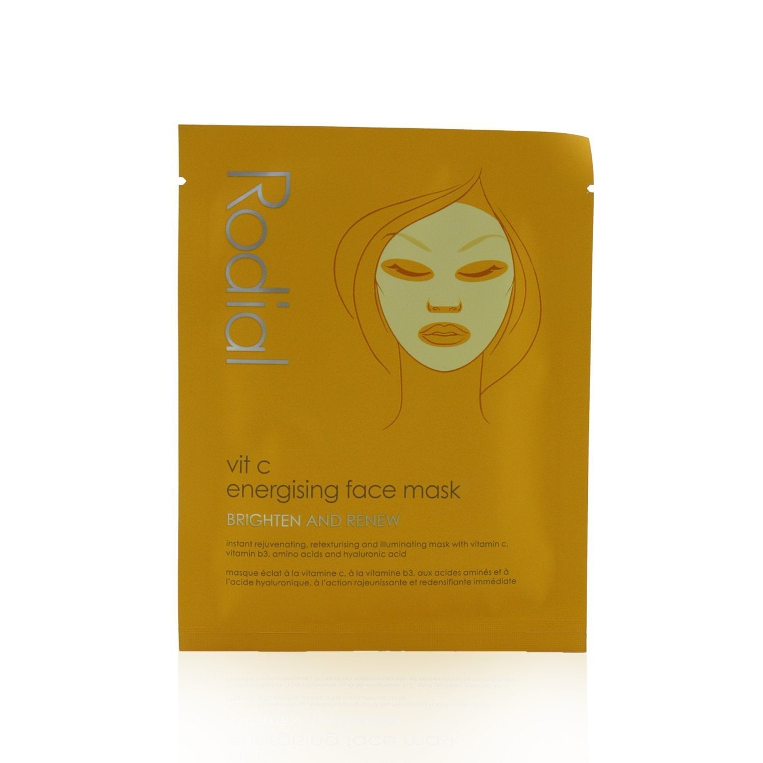 Rodial Vit C Energising Face Mask  4x20ml/0.67oz