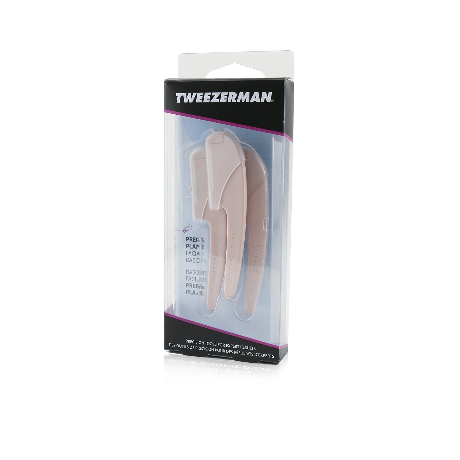 Tweezerman Prep & Plane Facial Razors  3pcs