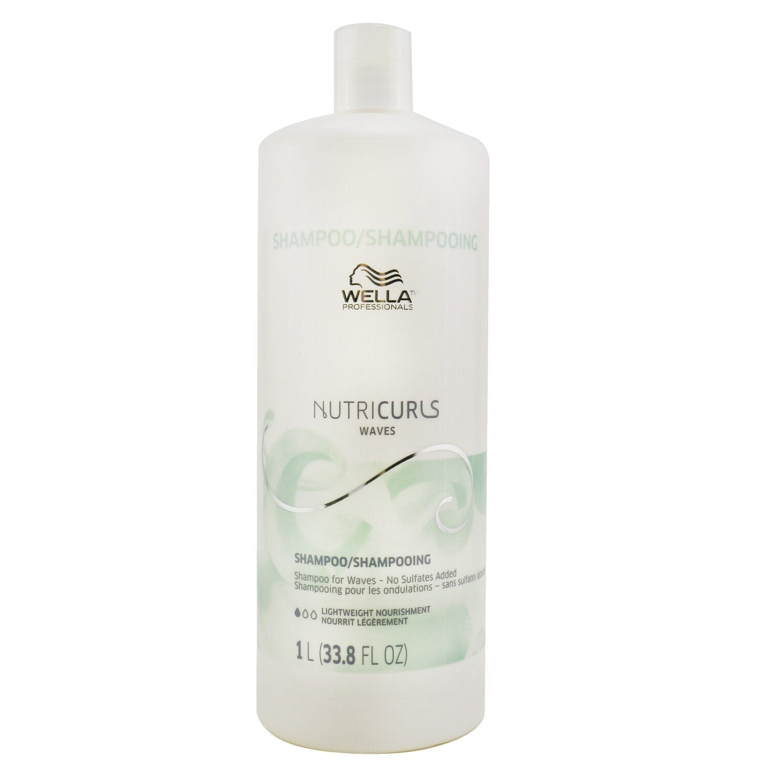 Wella Nutricurls Shampoo (For Waves)  1000ml/33.8oz