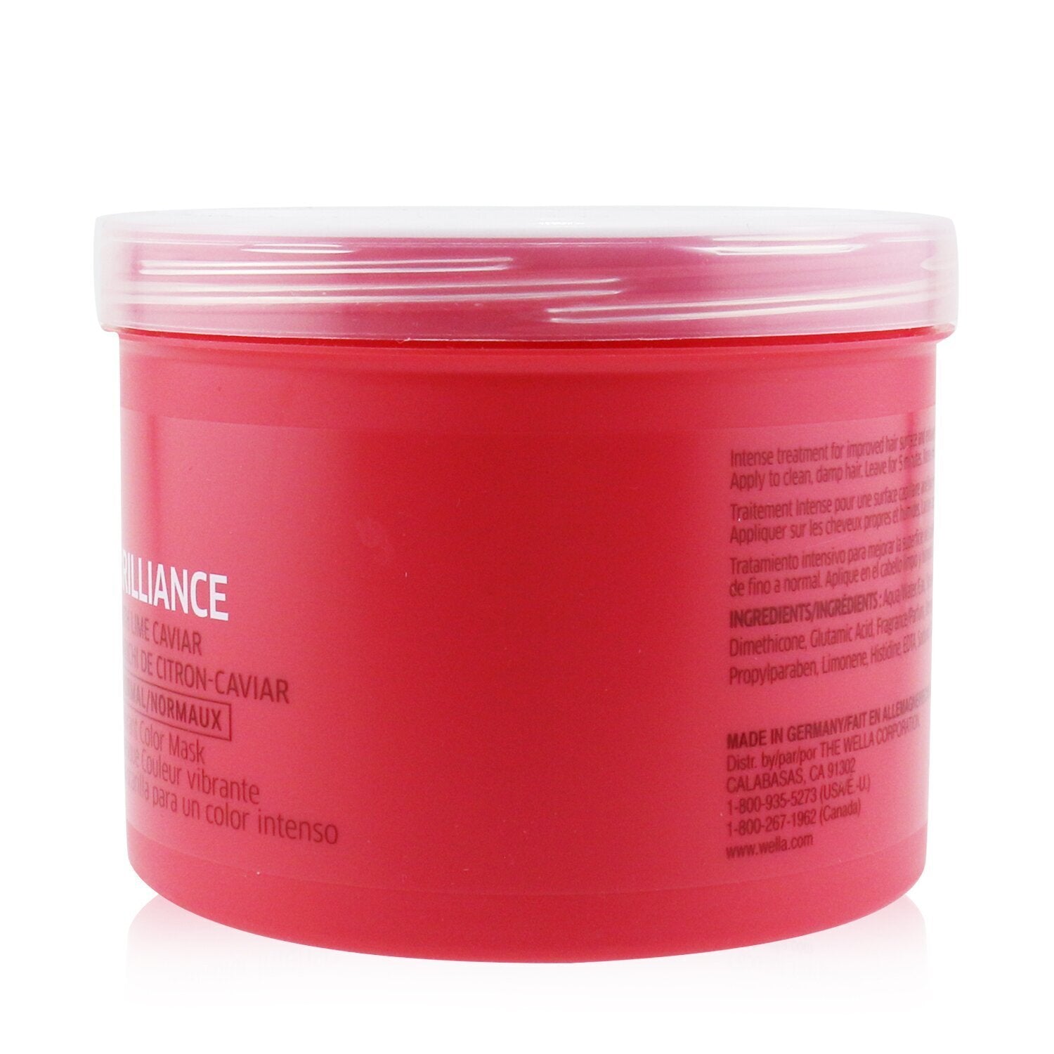 Wella Invigo Brilliance Vibrant Color Mask - # Normal  500ml/16.9oz