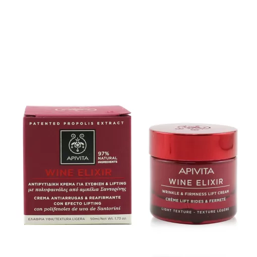 Apivita Wine Elixir Wrinkle & Firmness Lift Cream - Light Texture  50ml/1.7oz