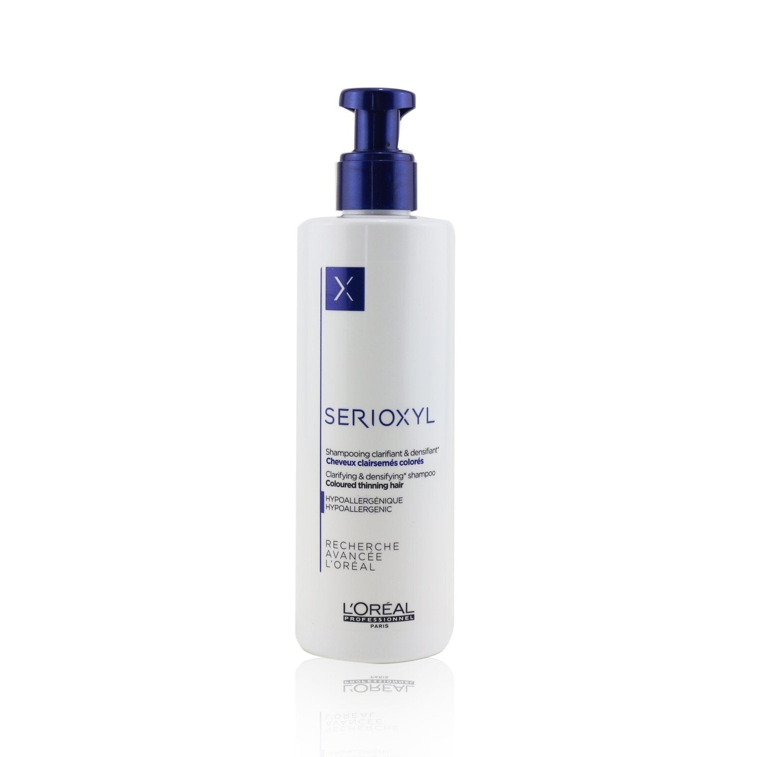 L'Oreal Professionnel Serioxyl Clarifying & Densifying Shampoo (Coloured Thinning Hair)  1000ml/33.8oz