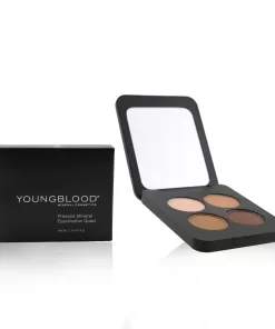 Youngblood Pressed Mineral Eyeshadow Quad - Sweet Talk  4g/0.14oz