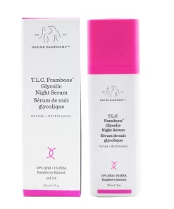 Drunk Elephant T.L.C. Framboos Glycolic Night Serum  30ml/1oz