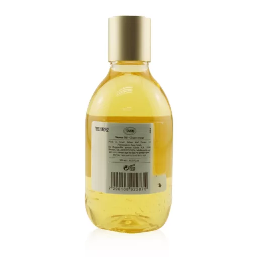 Sabon Shower Oil - Ginger Orange (Plastic Bottle)  300ml/10.5oz