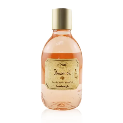 Sabon Shower Oil - Lavender Apple (Plastic Bottle)  300ml/10.1oz