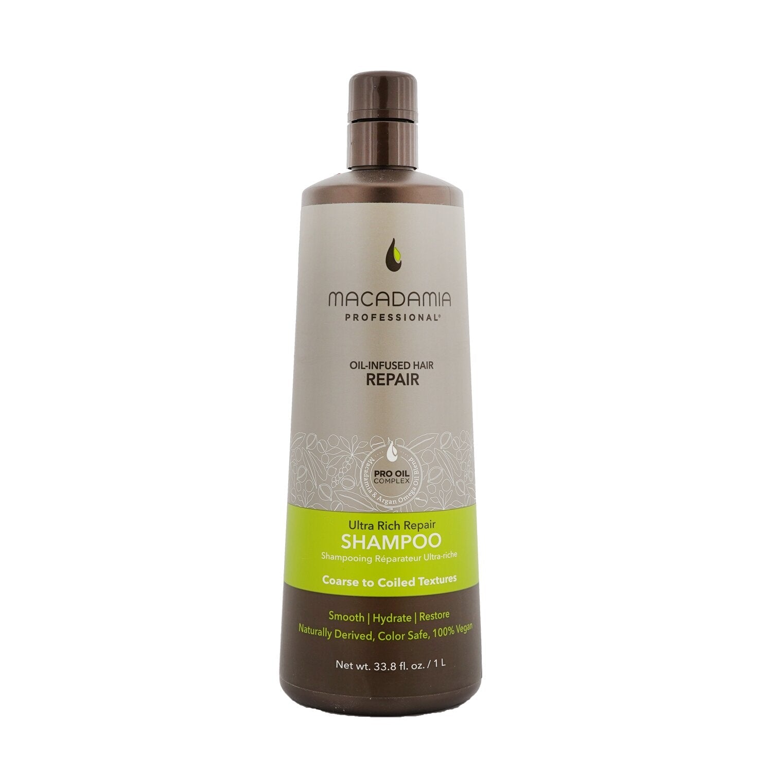 Macadamia Natural Oil Professional Ultra Rich Repair Shampoo (Coarse to Coiled Textures)  300ml/10oz