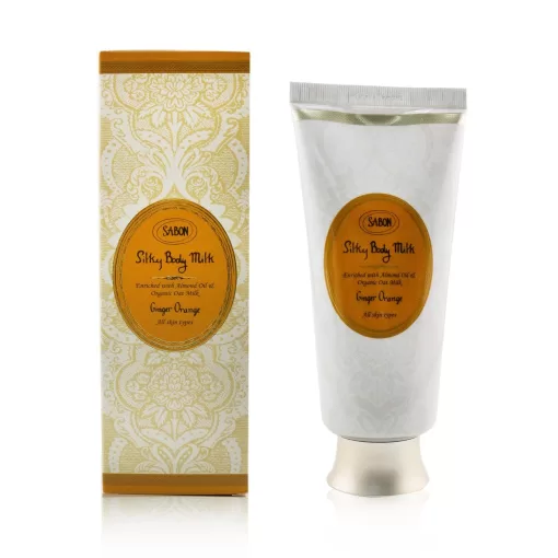 Sabon Silky Body Milk - Ginger Orange  200ml/7oz