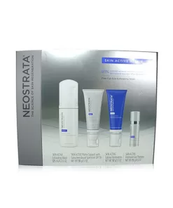 Neostrata Skin Active Repair Kit: Exfoliating Wash + Matrix Support SPF30 + Cellular Restoration + Intensive Eye Therapy  4pcs