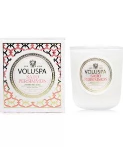 Voluspa 3 Wick Decorative Tin Candle - Saijo Persimmon 340g/12oz