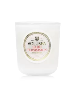 Voluspa 3 Wick Decorative Tin Candle - Saijo Persimmon  340g/12oz