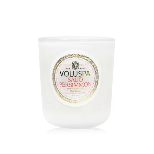 Voluspa 3 Wick Decorative Tin Candle - Saijo Persimmon 340g/12oz