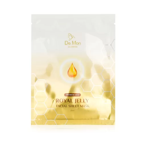 DeMon Gold Royal Jelly Facial Sheet Mask (Exp. Date: 08/04/2023) 25ml/0.83oz