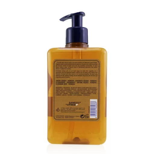 L'Occitane Verveine (Verbena) Liquid Soap For Hands & Body  500ml/16.9oz