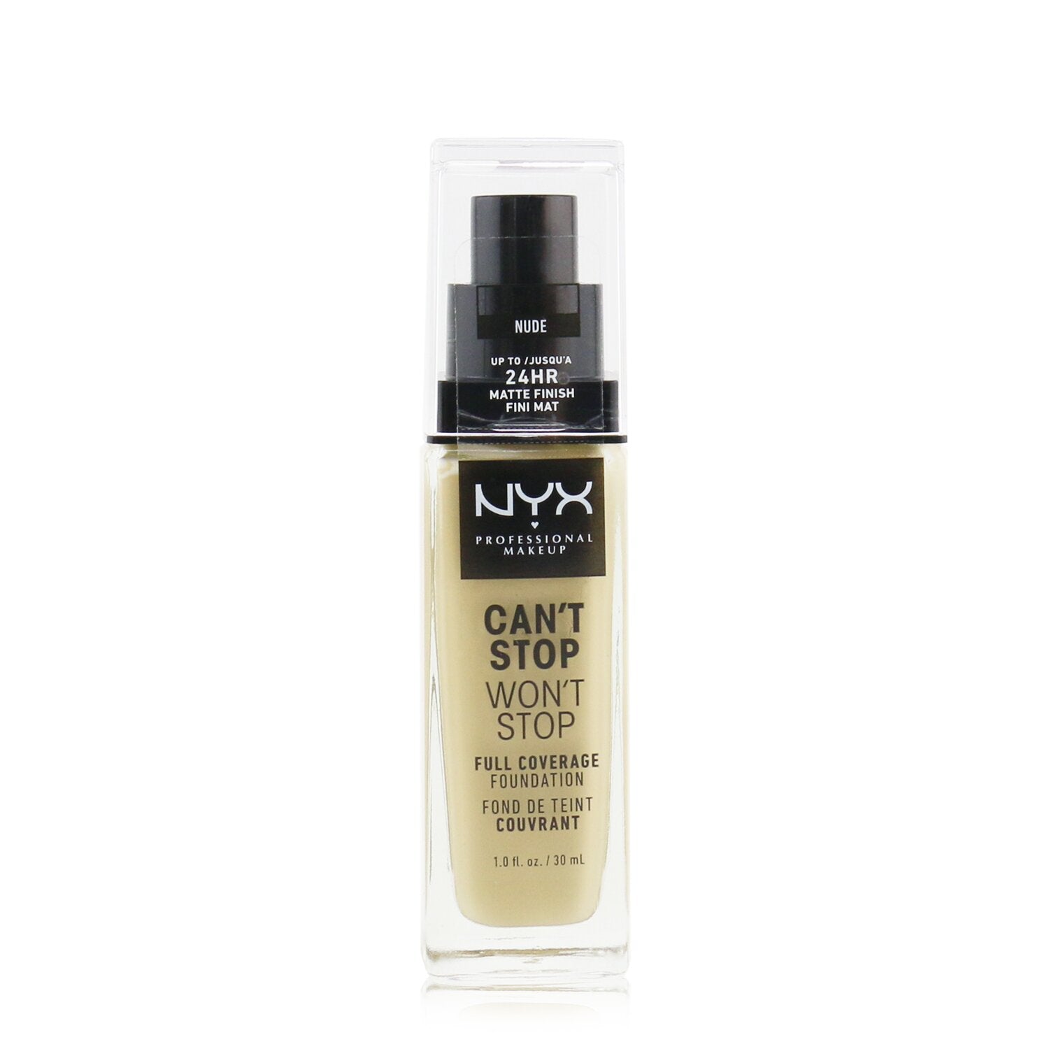 NYX Can't Stop Won't Stop Full Coverage Foundation - # Vanilla  30ml/1oz