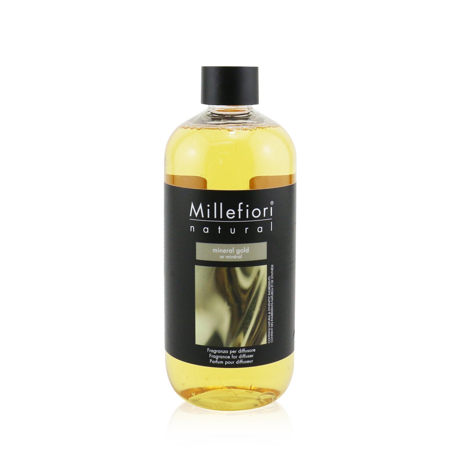 Millefiori Natural Fragrance Diffuser Refill - Mineral Gold  250ml/8.45oz