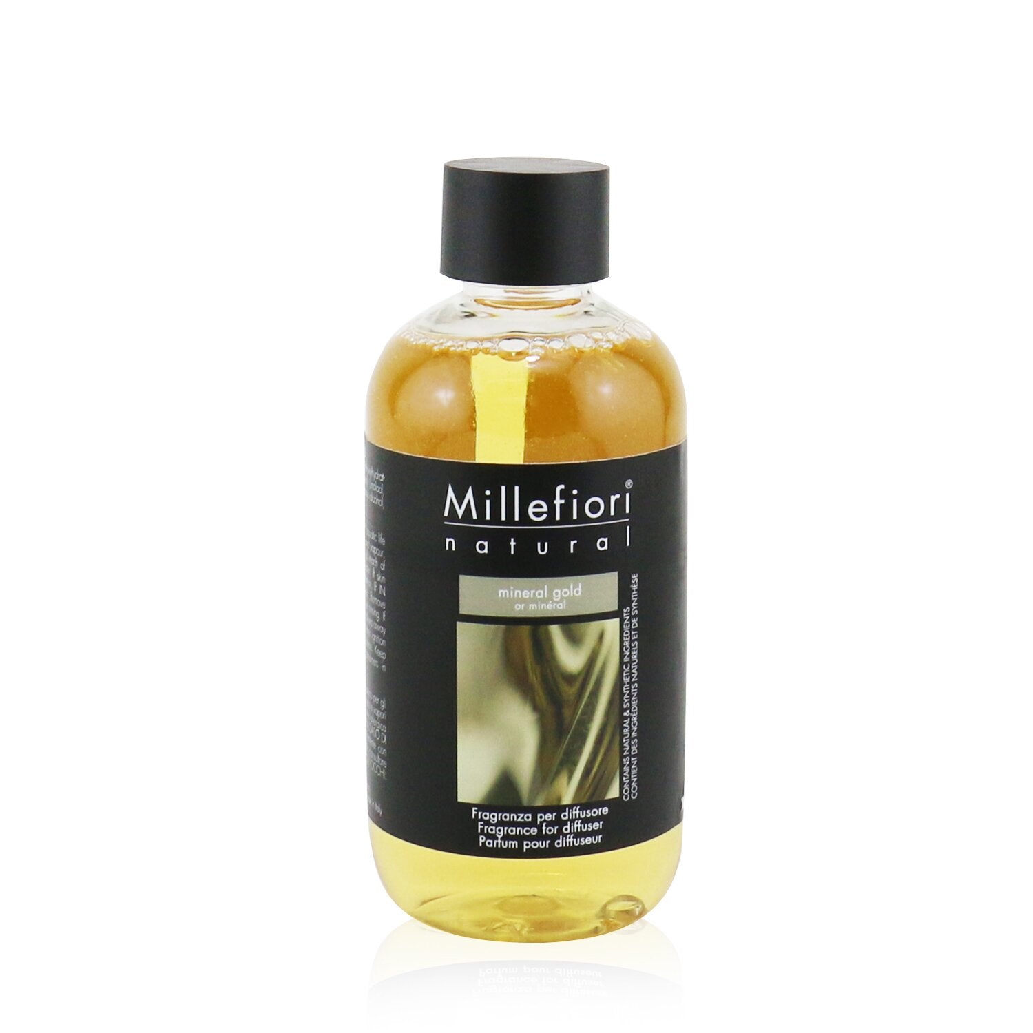 Millefiori Natural Fragrance Diffuser Refill - Mineral Gold  250ml/8.45oz