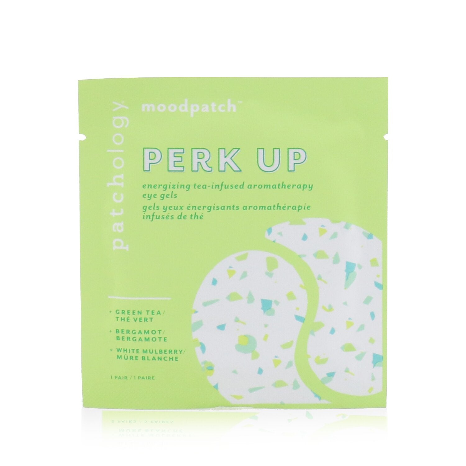 Patchology Moodpatch - Perk Up Energizing Tea-Infused Aromatherapy Eye Gels (Green Tea+Bergamot+White Mulberry)  5pairs