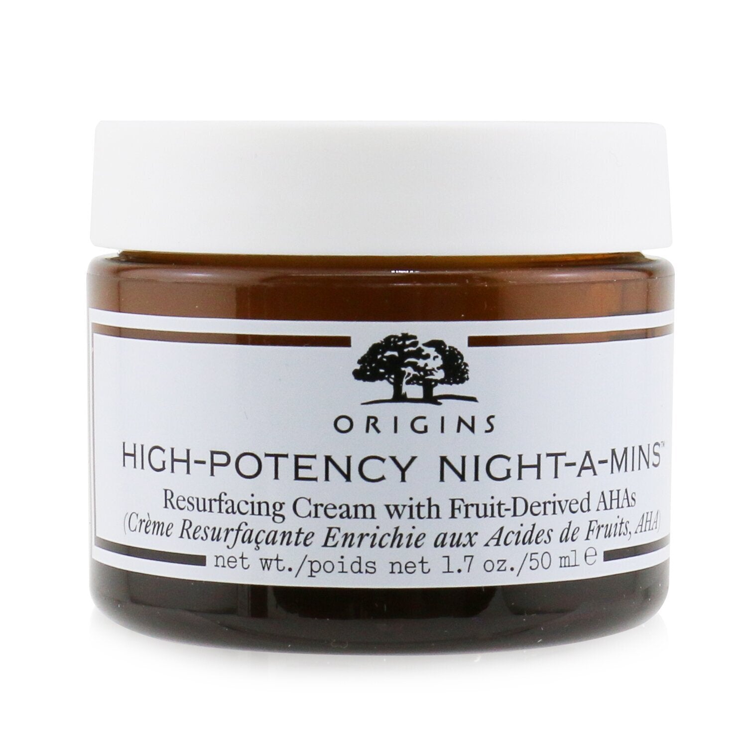 Origins High-Potency Night-A-Mins Resurfacing Cream With Fruit-Derived AHAs  50ml/1.7oz