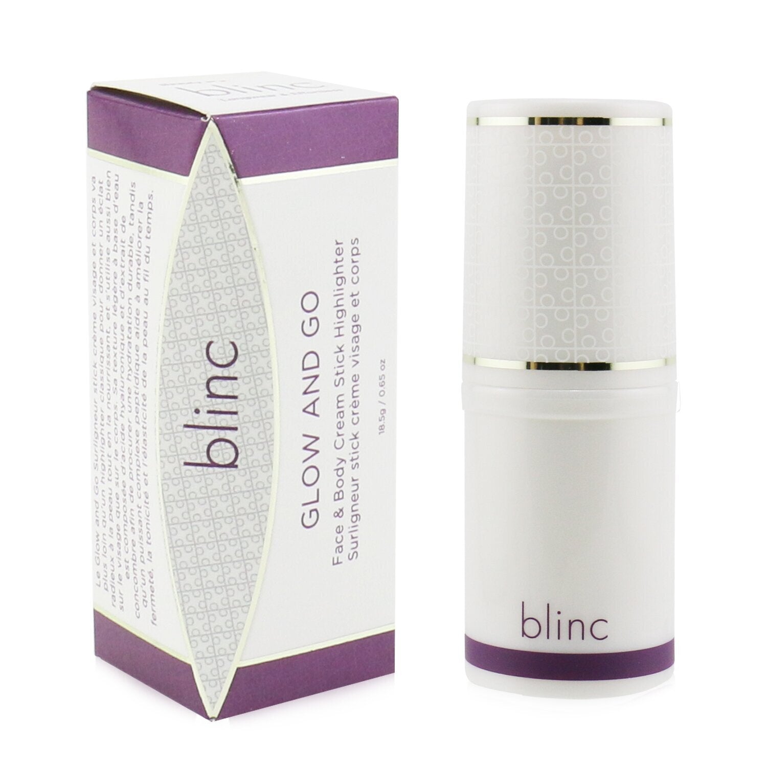 Blinc Glow And Go Face & Body Cream Stick Highlighter - # 37 Midnight Glow  18.5g/0.65oz