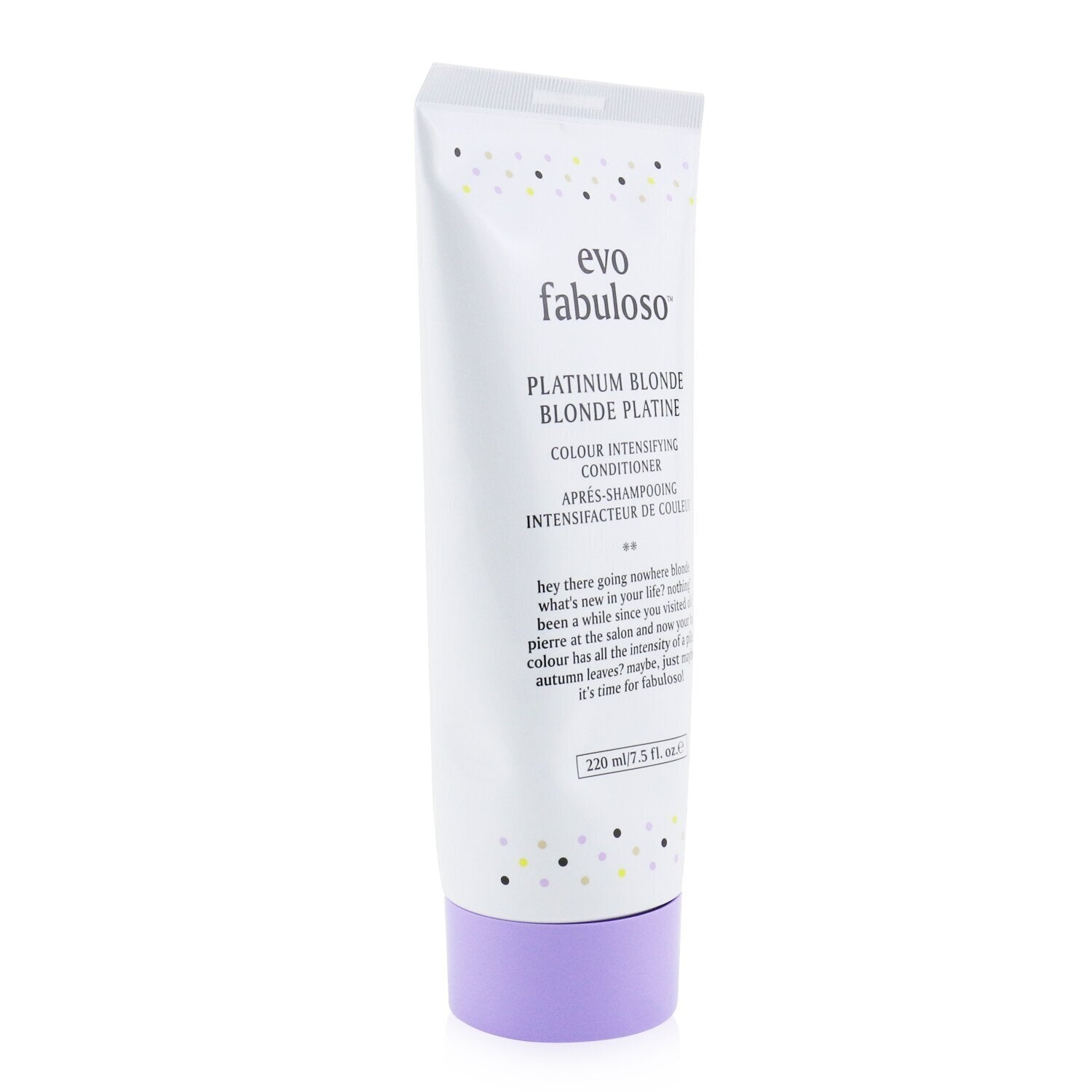 Evo Fabuloso Colour Intensifying Conditioner - # Platinum Blonde  220ml/7.5oz