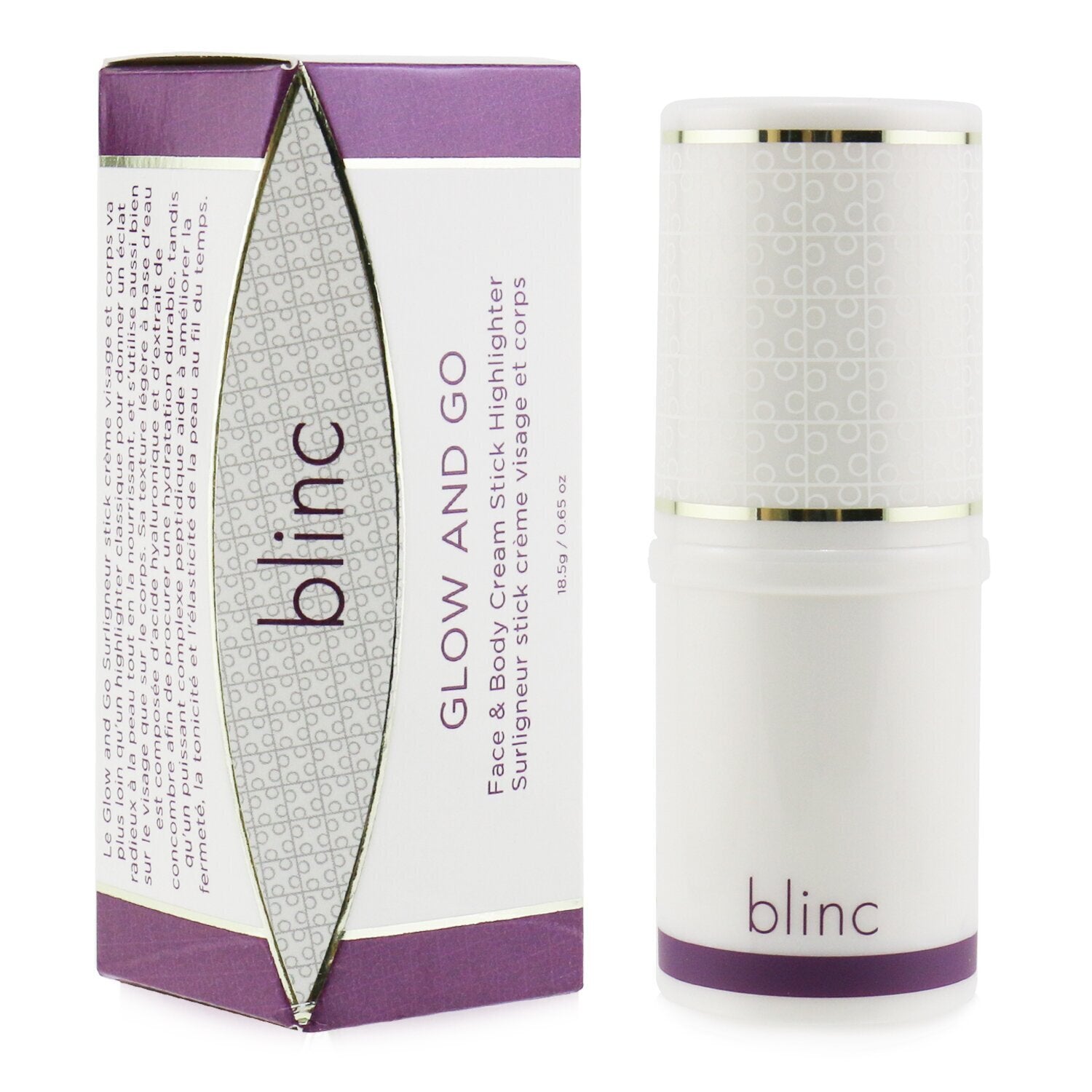 Blinc Glow And Go Face & Body Cream Stick Highlighter - # 37 Midnight Glow  18.5g/0.65oz