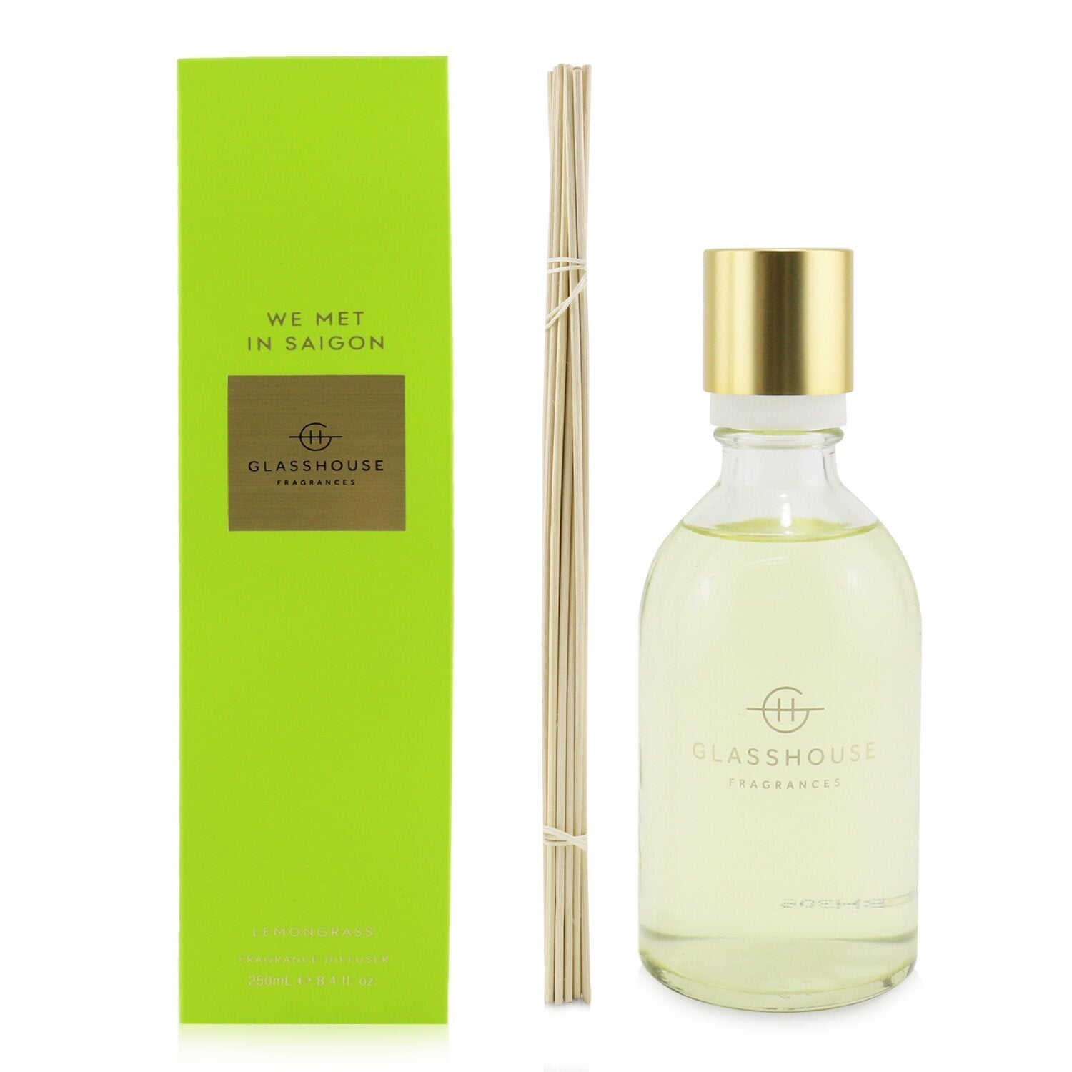 Glasshouse Diffuser - We Met In Saigon (Lemongrass)  250ml/8.4oz