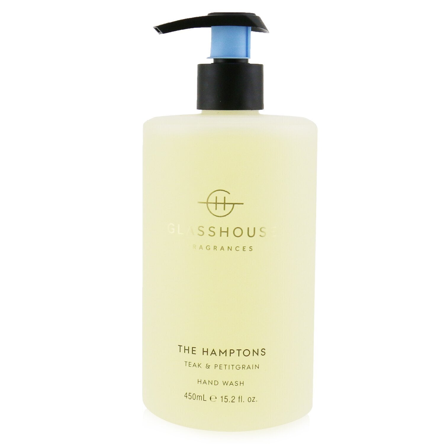 Glasshouse Hand Wash - The Hamptons (Teak & Petitgrain)  450ml/15.2oz