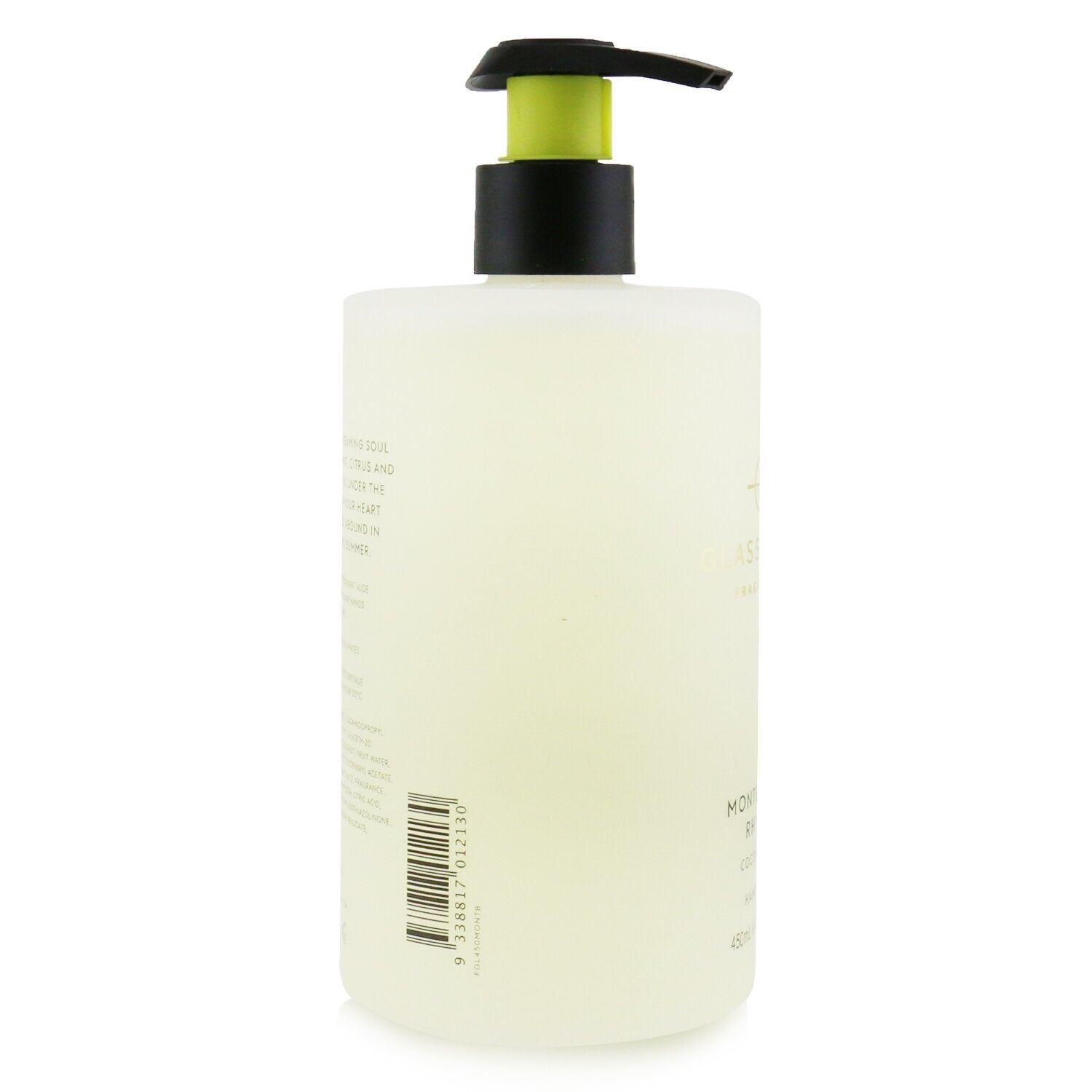 Glasshouse Hand Wash - Montego Bay Rhythm (Coconut & Lime)  450ml/15.2oz